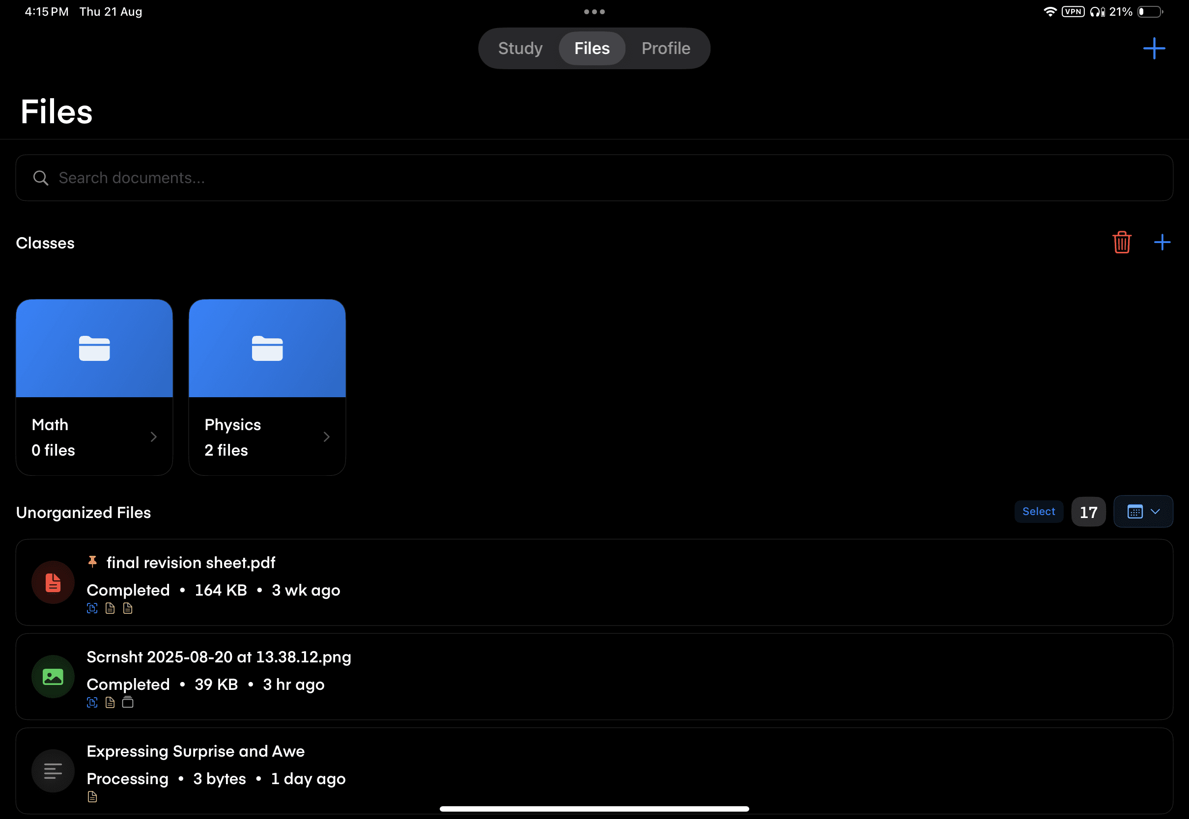 MooseNotes files with seamless iCloud sync